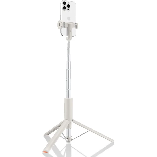 Spigen Tripod Selfie Stick MagSafe Auto-Open selfie tyč béžová - Držiaky - Obrázok b512a8863bf34d54bff538664bafe612