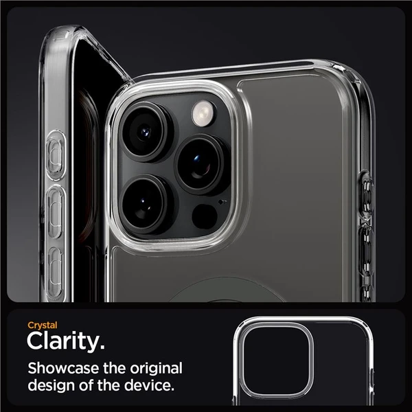Spigen Ultra Hybrid MagSafe kryt iPhone 16 Pro Max graphite - Puzdra - Obrázok b53d06388ec9412badb6d6c9a1dc7d37