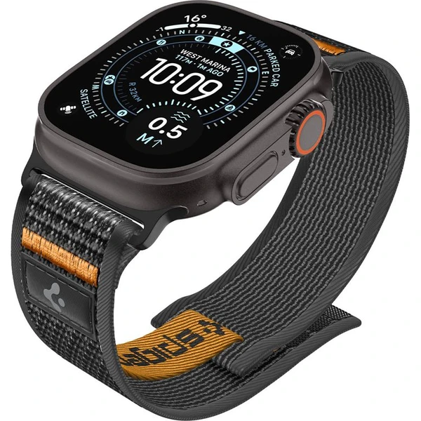 Spigen Athlex Air 2 Active remienok Apple Watch 49/46/45/44mm čierny/oranžový - Remienky - Obrázok b54cb24e16284e5fbc5f186980973e2b