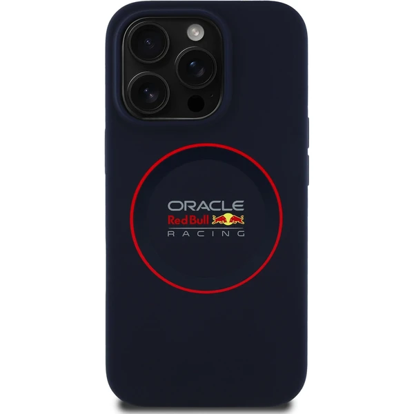 Oracle Red Bull Racing Silicone Red Ring MagSafe kryt iPhone 14 Pre modrý - Puzdra - Obrázok b57f025ad00e483883af2e9ce43b7787