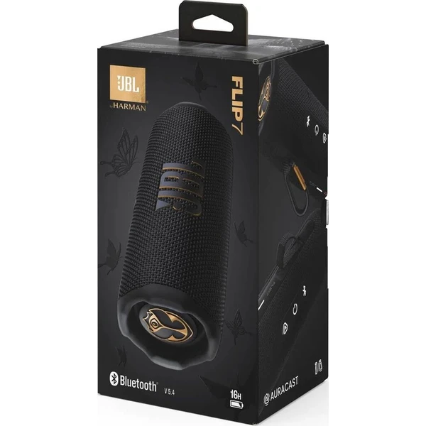 JBL Flip 7 Tomorrowland Edition čierny/zlatý (Kategória A) - Reproduktory - Obrázok b5991ee65b7741729c6f3968de5359bd