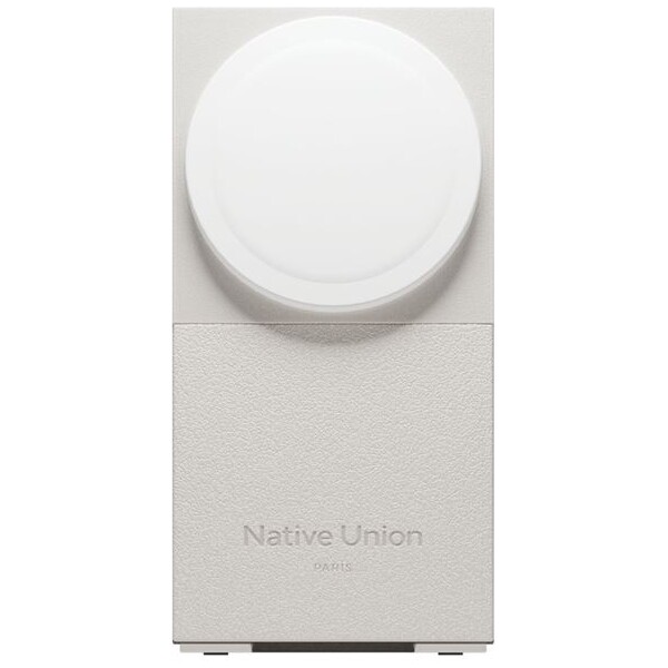 Native Union Rise 2v1 Qi2 (MagSafe) bezdrôtová nabíjačka šedá