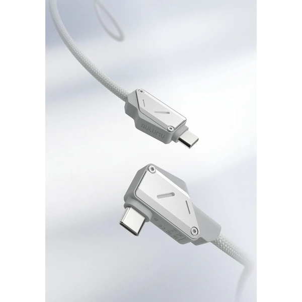 Aulumu M07 Stabilný hliníkový USB-C kábel na nabíjanie a prenos dát 240W Hi-Speed (2m) Šedý - Káble a redukcie - Obrázok b5b70699d9cf448db1a25959e8275f93