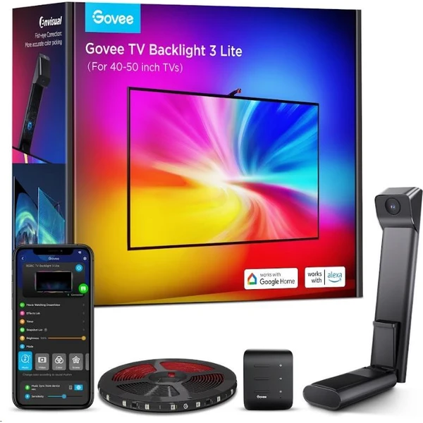 Govee TV Backlight 3 Lite 40-50" Smart LED podsvietenie RGBIC - Inteligentné osvetlenie - Hlavný obrázok