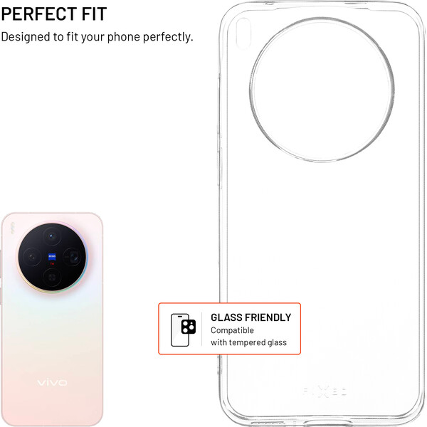 FIXED Story silikónový kryt Vivo X300 číry - Puzdra - Obrázok b5d70c95c54941f6a5be51b501774377