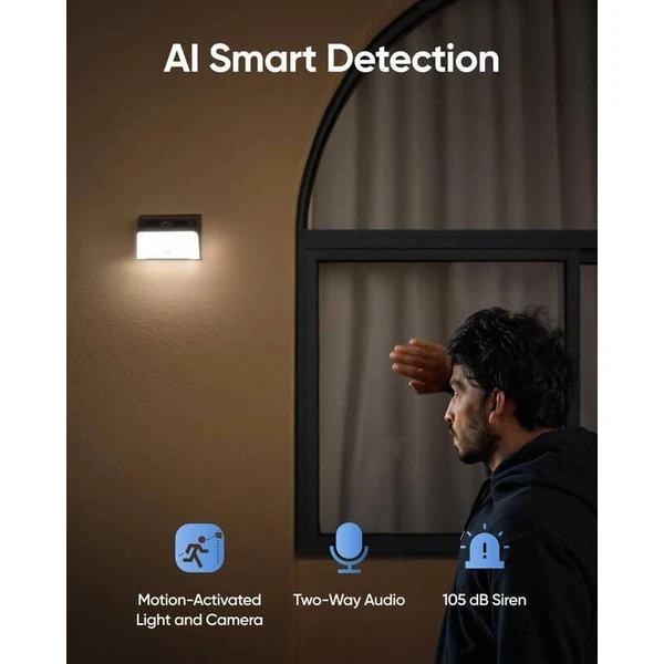 Anker eufy Solar Wall Light Cam S120 biela - IP kamery - Obrázok b5d84422d4464e5180c1c9173bfe8bb4
