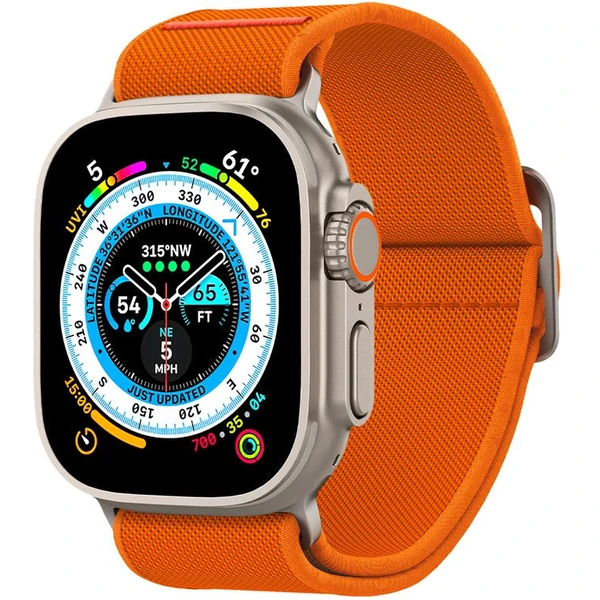 Spigen Lite Fit Ultra remienok Apple Watch 49/46/45/44/42mm oranžový - Remienky - Hlavný obrázok