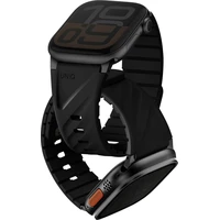UNIQ Fluo magnetický remienok pre Apple Watch (49-40mm) Midnight Black - Remienky