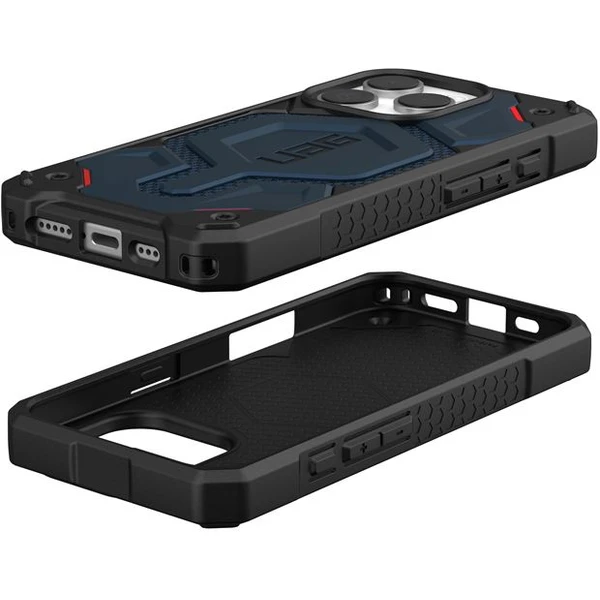 UAG Monarch Pro Magsafe Kevlar kryt iPhone 16 Pro tmavo modrý - Puzdra - Obrázok b61492d9128245ff89c146ebb3d450b4