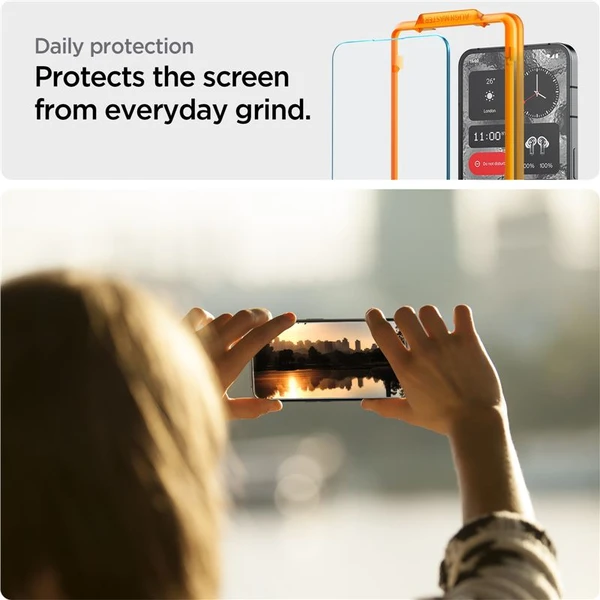 Spigen Glass tR AlignMaster tvrdené sklo Nothing Phone (2) (2-pack) - Ochranné fólie a sklo - Obrázok b62c76234a2b4c5cb8ead88df48a36bb