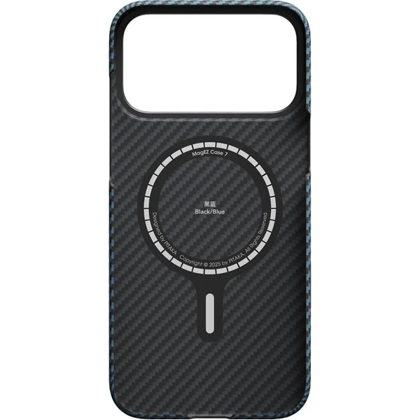 Pitaka Ultra-Slim Case MagSafe kryt iPhone 17 Pro Max Blue/Grey - Puzdra - Obrázok b62ffd59f34e471c829aca19ab5d5891