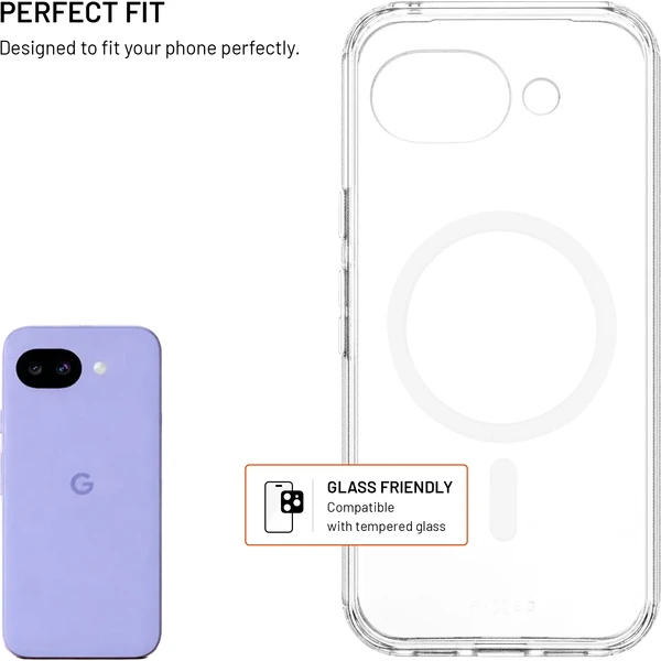 FIXED MagPure kryt s MagSafe Google Pixel 10A priehľadný - Puzdra - Obrázok b6bca1e3c1f04167b4b26f62f09d8c2d