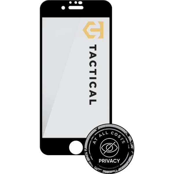 Tactical Glass Shield Privacy Stealth 5D sklo Apple iPhone 7/8/SE 2020/SE 2022 čierne - Ochranné fólie a sklo - Obrázok b6c727dd596d4adfb22085a4699a1883