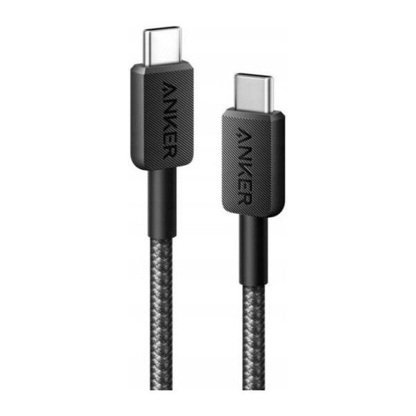 Anker kábel 322 USB-C/USB-C 0,9m 40W čierny