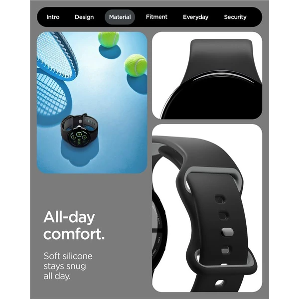 Spigen Nano Pop Band remienok Google Pixel Watch 4/3/2/1 (41mm) čierny - Remienky - Obrázok b6e768f1e40945ac9b73d0e48e986cda