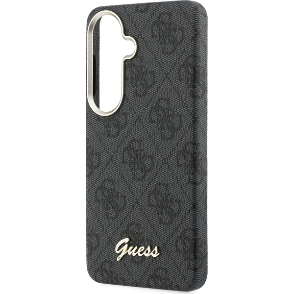 Puzdro Guess PU 4G Script Metal Logo Magnetic pre Samsung Galaxy S26 čierne - Puzdra - Obrázok b6ecd594653e425a944a6209f978c945