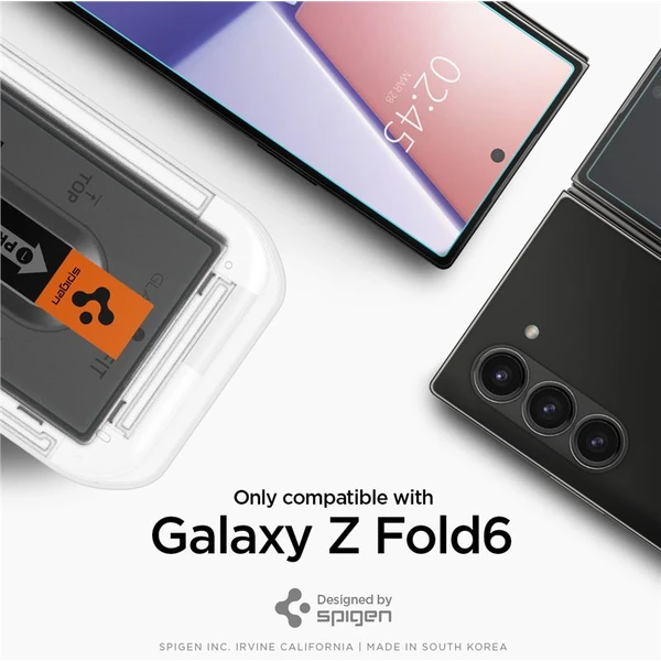 Spigen Glass TR EZ Fit Cover sklo Samsung Galaxy Z Fold6 (2 ks) - Ochranné fólie a sklo - Obrázok b717ca66c574424eb020ed427fc2c6ce