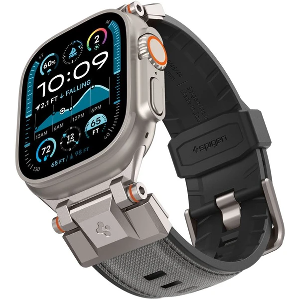 Spigen DuraPro Armor remienok Apple Watch Ultra 49/46/45/44/42mm sivý - Remienky - Hlavný obrázok