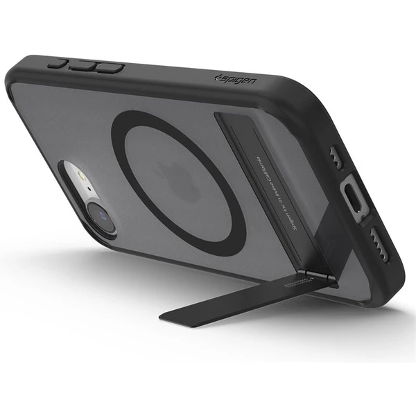 Spigen Ultra Hybrid S MagSafe obal iPhone 17e/16e frost black - Puzdra - Obrázok b7363edb726945cdbc70ae4fc12148d2