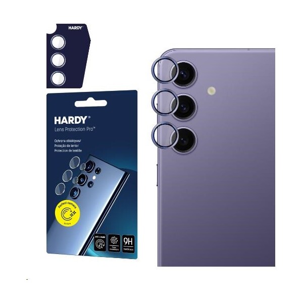 3mk Hardy Lens Protection Pre sklá na fotoaparát Samsung Galaxy S24+ fialová