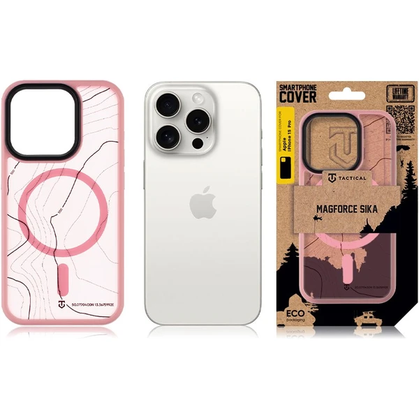 Tactical MagForce Hyperstealth Sika kryt iPhone 15 Pro Pink Panther - Puzdra - Obrázok b74df32f95fa41dfb99f1cbe4e2345cb