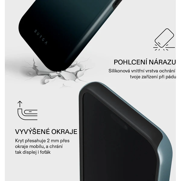 Burga Tough MagSafe kryt iPhone 17 Pro Max Black Hole - Puzdra - Obrázok b74e5c2d1b2d43ecb64571c8b2759319