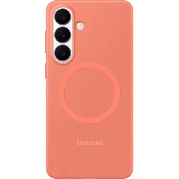Samsung silikónový kryt s MagSafe Galaxy S26+ červený - Puzdra - Obrázok b76dc50ad40d4cb1a7838c8dace6be86