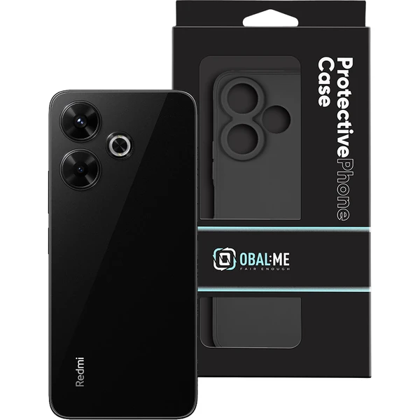OBAL:ME Matte TPU kryt Xiaomi Redmi 13 4G/5G čierny - Puzdra - Obrázok b76e4fe58ac64a2192f76afcfac6be94