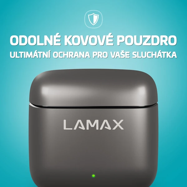 LAMAX SteelDots3 ANC bezdrôtové slúchadlá - Slúchadlá - Obrázok b77709f1f61f4c62a96607feba0599fa