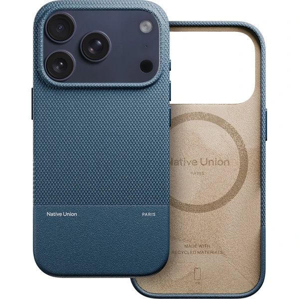 Native Union (RE) Classic MagSafe kryt z recyklovaného materiálu iPhone 17 Pro navy - Puzdra - Hlavný obrázok