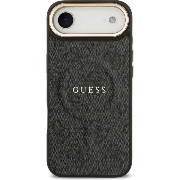 Guess PU Leather 4G Gold Frame MagSafe kryt iPhone Air čierny - Puzdra - Obrázok b7a09d4abccd4e93ba2b43ee48121448