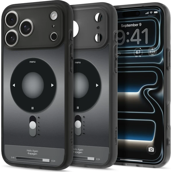Spigen Ultra Hybrid MagSafe kryt iPhone 18 Pro/17 Pro classic black - Puzdra - Hlavný obrázok