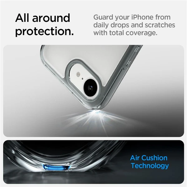 Spigen Ultra Hybrid kryt iPhone 17e/16e šedý - Puzdra - Obrázok b7c82afbcf0643918b29ba41ea7e3aee