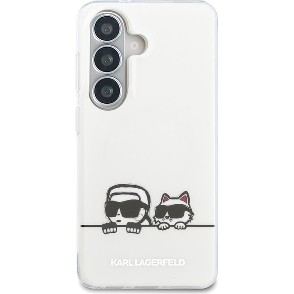 Karl Lagerfeld IML K&CH Peekaboo Logo Magnetic kryt Samsung Galaxy S26+ biely - Puzdra - Obrázok b7c9a2fd39e745cea9da9a179b437b23