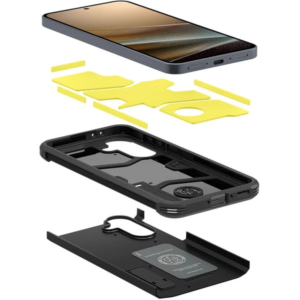 Spigen Tough Armor kryt Samsung Galaxy A36 5G čierny - Puzdra - Obrázok b7c9f927793c44d4b4b299d195e626b5