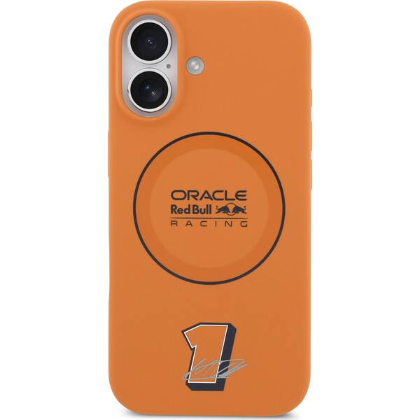 Oracle Red Bull Racing Silicone Blue Ring MagSafe kryt iPhone 17 oranžový - Puzdra - Obrázok b7dd880e48b44252b471fb3a4cc3b519