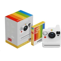 Polaroid Now+ Gen 3 White Bundle with Color Film (8 fotografií) - Fotoaparáty
