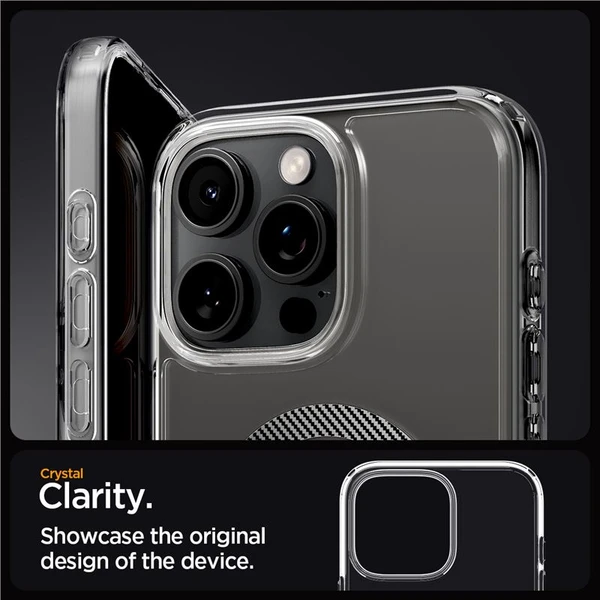 Spigen Ultra Hybrid MagSafe kryt iPhone 16 Pro carbon fiber - Puzdra - Obrázok b7ea1d2c90834543ac1117edf3f0faf3