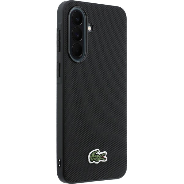 Lacoste Iconic Petit Pique Woven Logo MagSafe kryt Samsung Galaxy A37 čierny - Puzdra - Obrázok b7f2cec139e14dc6abe039b4d3bbbaeb