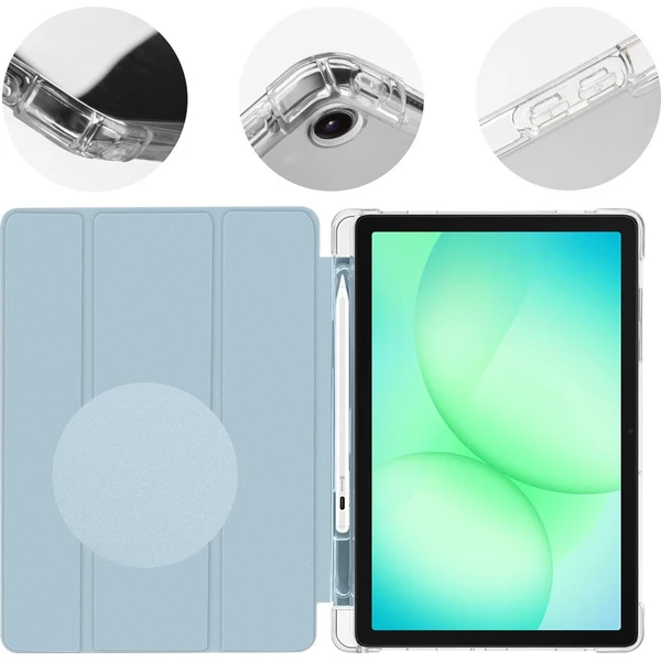 OBAL:ME MistyTab puzdro pre Samsung Galaxy Tab A11+ svetlo modré - Puzdra - Obrázok b805e41626cd426097e33ad97e675681