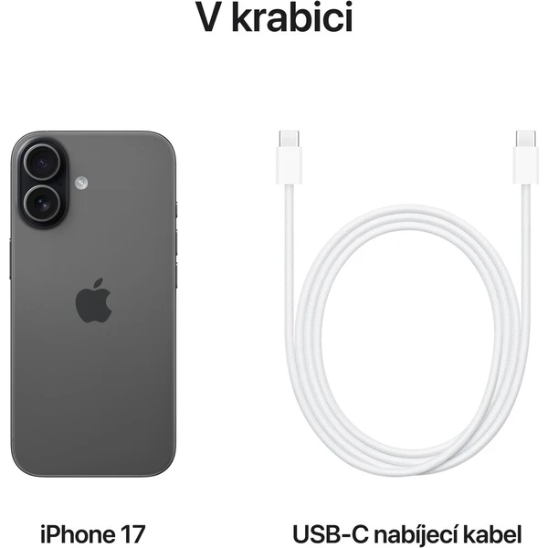 Apple iPhone 17 256GB čierny (Kategória A) - Mobilné telefóny - Obrázok b8152f37e4c549bab66951a27e833f33