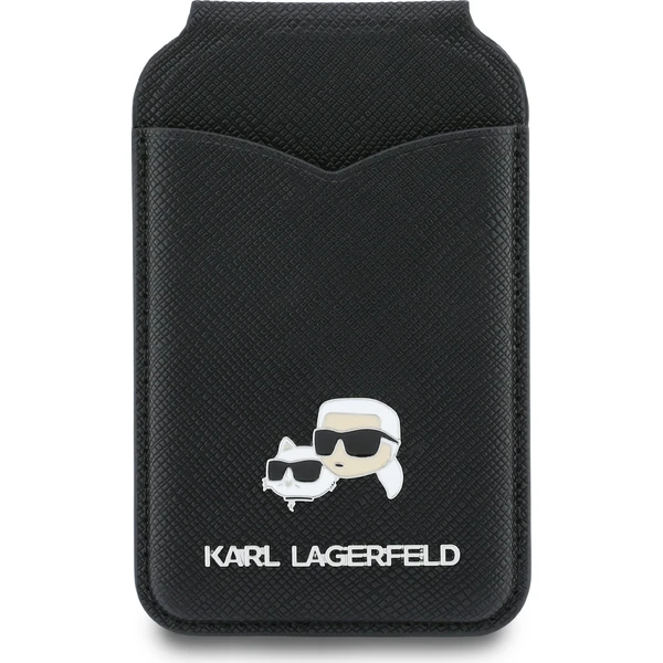 Karl Lagerfeld Mirror MagSafe Cardslot peňaženka so stojanom čierna - Peňaženky - Obrázok b81fa6617dc946449f40271389bbf810