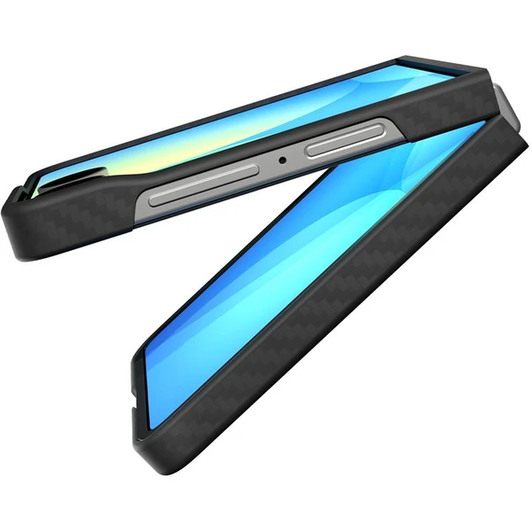 Spigen Air Skin aramidový kryt Samsung Galaxy Z Flip7 čierny - Puzdra - Obrázok b829b75c0b3e404dbd8686aec87f0b46