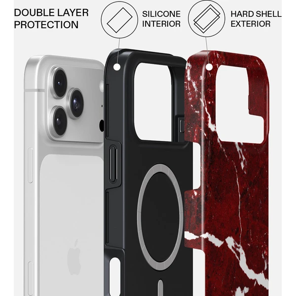 Burga Tough MagSafe Case, Iconic Red Ruby - iPhone 18 Pro - Puzdra - Obrázok b85b6cf4d82c4ff7a3239ff9b5d95eaf