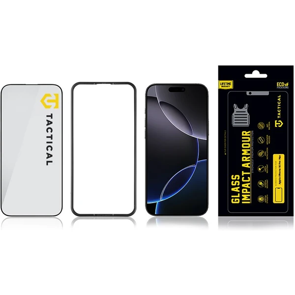 Tactical Glass Impact Armour sklo pre Apple iPhone 16 Pro Max - Ochranné fólie a sklo - Obrázok b876b82b447444289c2e53bcc0458315