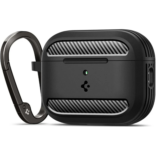 Spigen Rugged Armor puzdro AirPods Pro 3 matte black - Puzdra - Hlavný obrázok