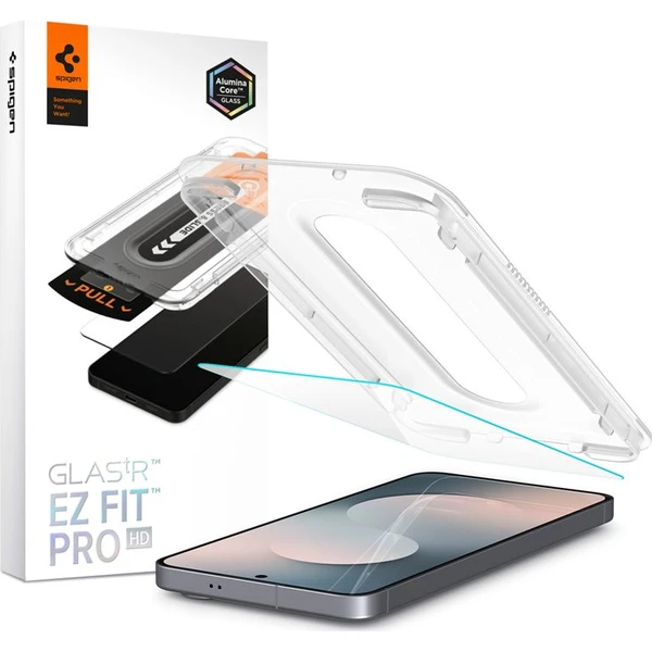 Spigen Glass tR EZ Fit Pro sklo Samsung Galaxy S25 FE číre (2 ks) - Ochranné fólie a sklo - Obrázok b897c3c63412427583d7dbc18dc1b73d