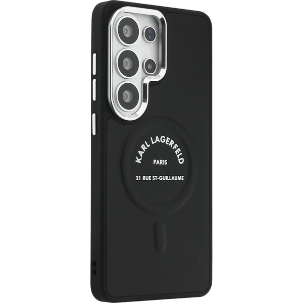 Karl Lagerfeld PU RSG Logo Magnetický kryt Samsung Galaxy S26 Ultra čierny - Puzdra - Obrázok b8aff01cc3b04d3aae40878e2b51d65e