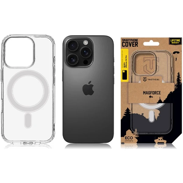 Tactical MagForce Kryt pre Apple iPhone 16 Pro číry - Puzdra - Obrázok b8b3d742b2754a7fa27d67539edb7f24