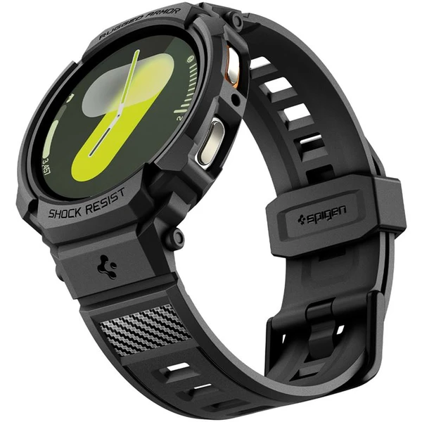 Spigen Rugged Armor Pre kryt s remienkom Galaxy Watch8 (40mm) matne čierny - Puzdra - Obrázok b8d3c022727d40ca90518e94ac769548